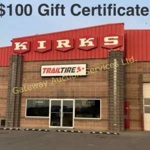 $100 GC Kirks Trail Tire Brooks