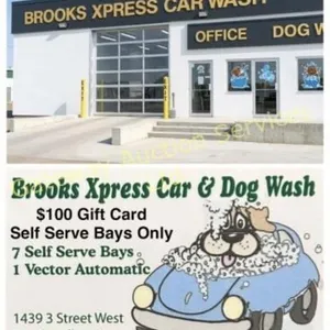 $100 GC Brooks Express Car for SELF SERVE Bay Only