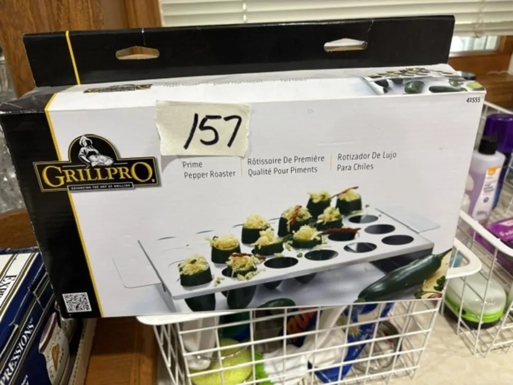 GRILL PRO PRIME PEPPER ROASTER