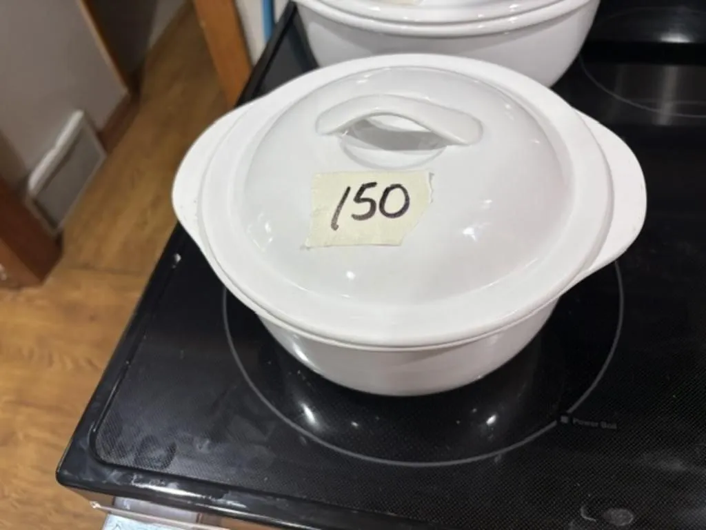 7" CORRELLE PAN W/LID