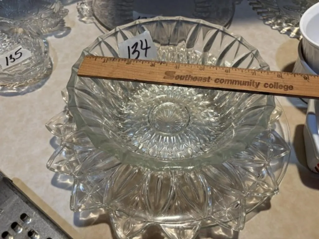 8" BOWL & PLATTER