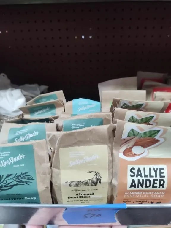 Bin of Sallye Ander soap