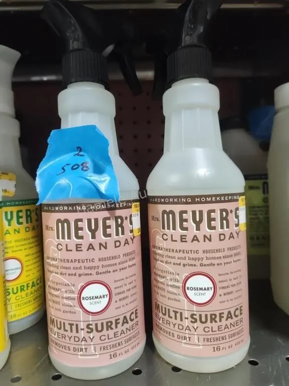 2 bottles Meyers cleaner