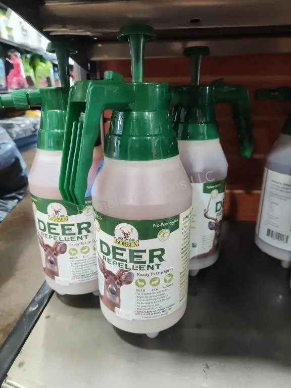 3 bottles Bobbex deer repellent