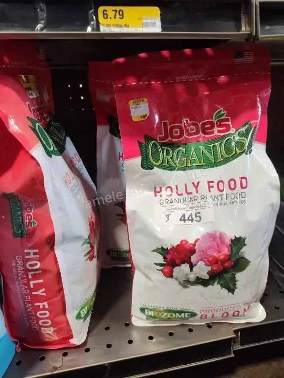 3 bags holly food