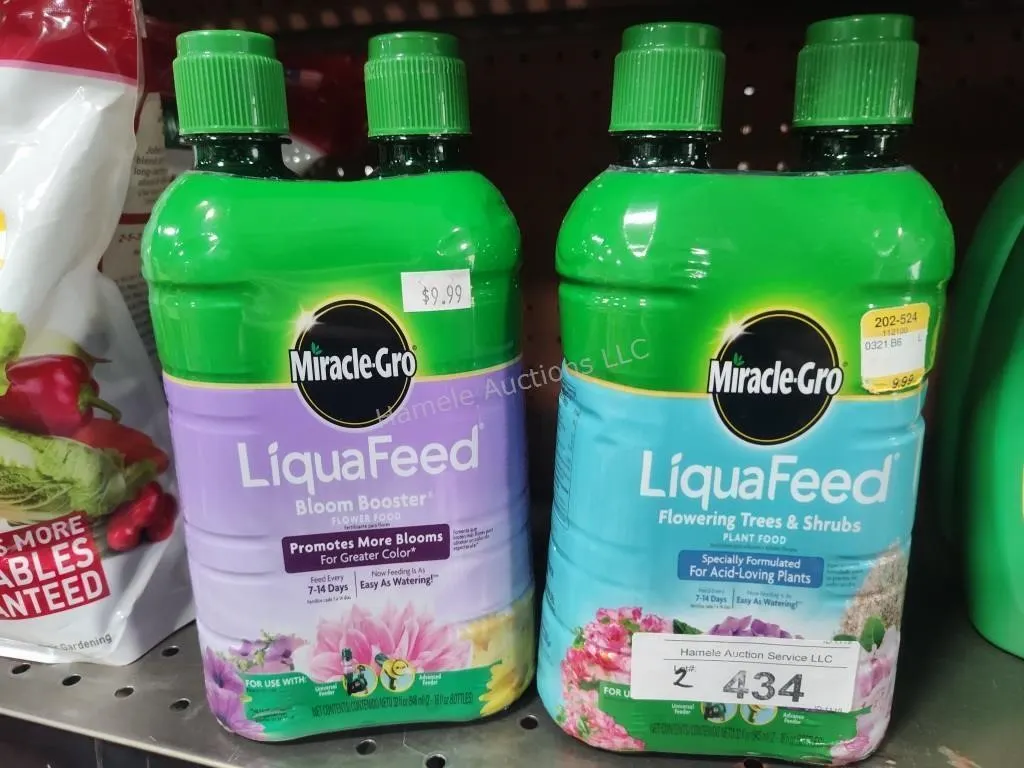 2 packs Miracle Gro Liquafeed