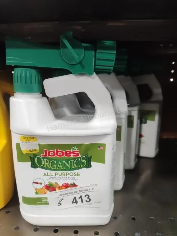 5 bottles all purpose plant food
