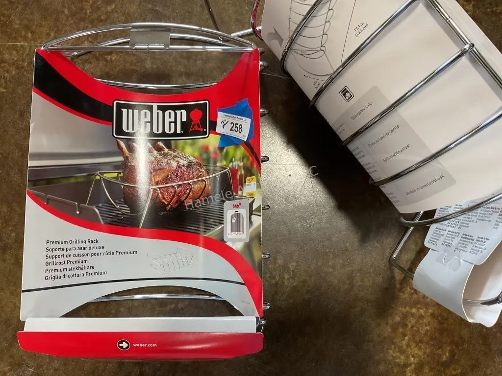 2 Weber Grilling Racks