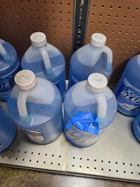 4 bottles windshield wash
