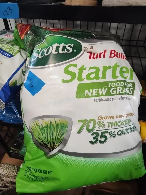 Scotts Turf Builder starter food 42lb bag
