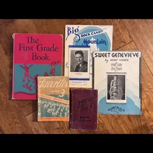 Vintage Music Books