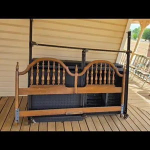 King Headboard and Bed Frame