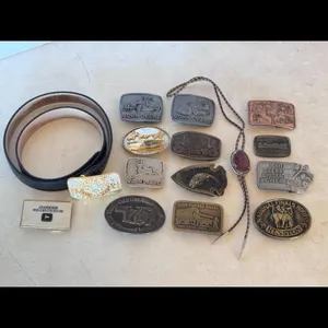 Belt, John Deere & Local Belt Buckles