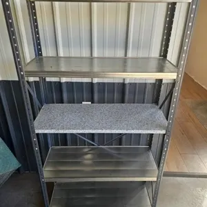 Metal 5-Tier Storage Shelving - 56in H