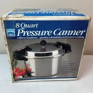 Mirro 8 Quart Aluminum Pressure Canner