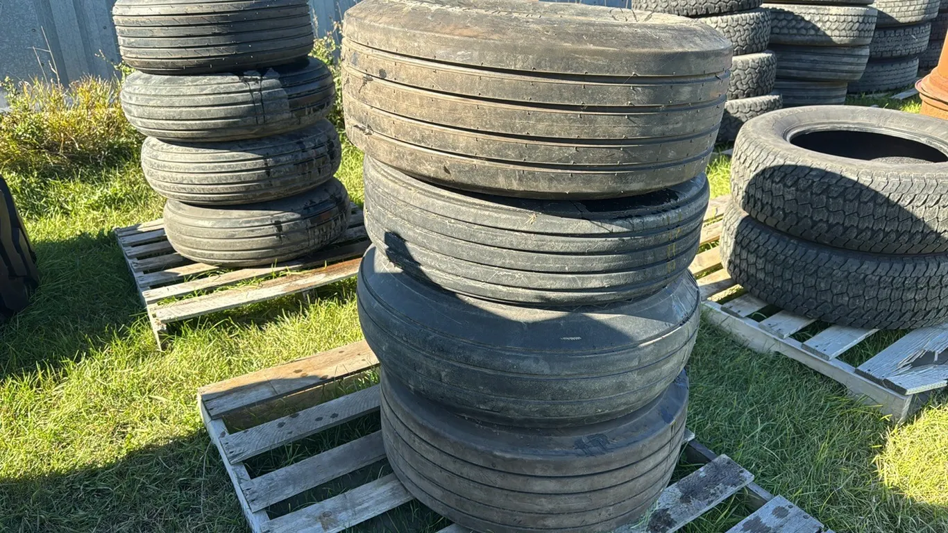 4) Assorted 15” tires