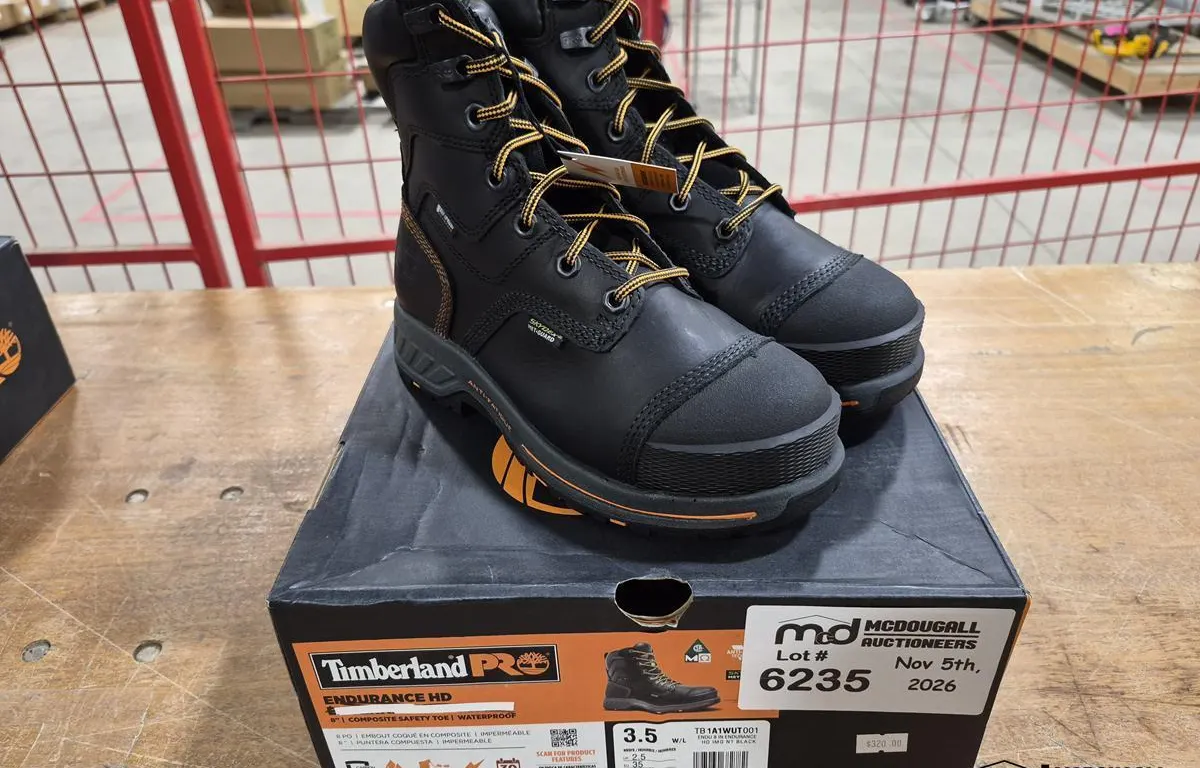 Timberland PRO Endurance HD Met Guard 8" Work Boots (Size: 3.5 Men's)
UNRESERVED