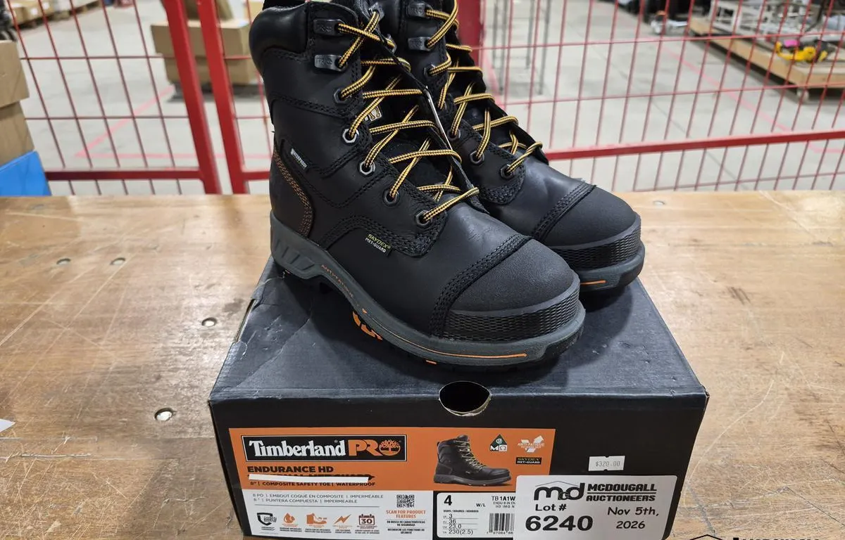 Timberland PRO Endurance HD Met Guard 8" Work Boots (Size: 4 Men's)
UNRESERVED