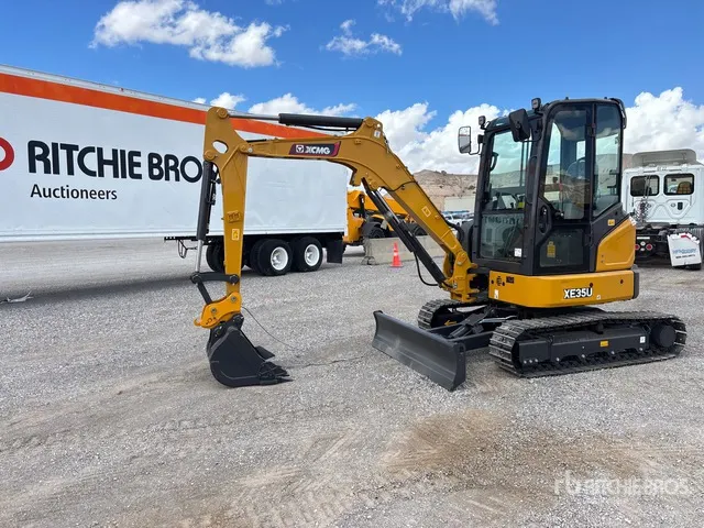 2025 XCMG XE35U Mini Excavator (Unused)