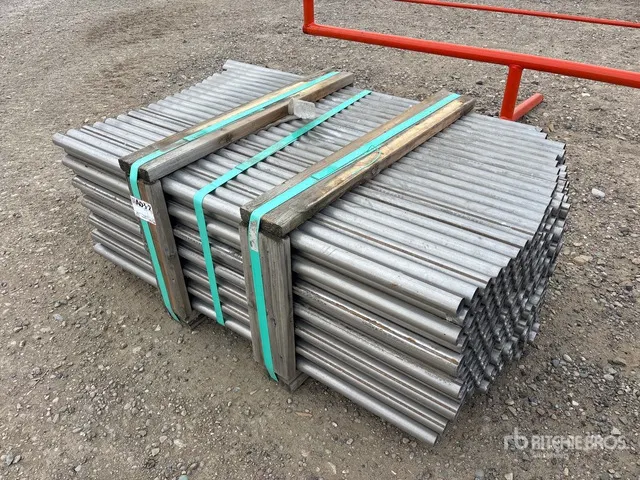 Quantity of 409 4 ft 7 in Stainless Steel Round Tubing