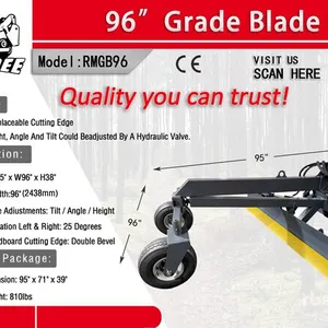 2026 Raytree RMGB96 96 in Skid Steer Grader (Unused)