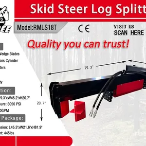 2026 Raytree RMLS18T 24 in Skid Steer Log Splitter (Unused)