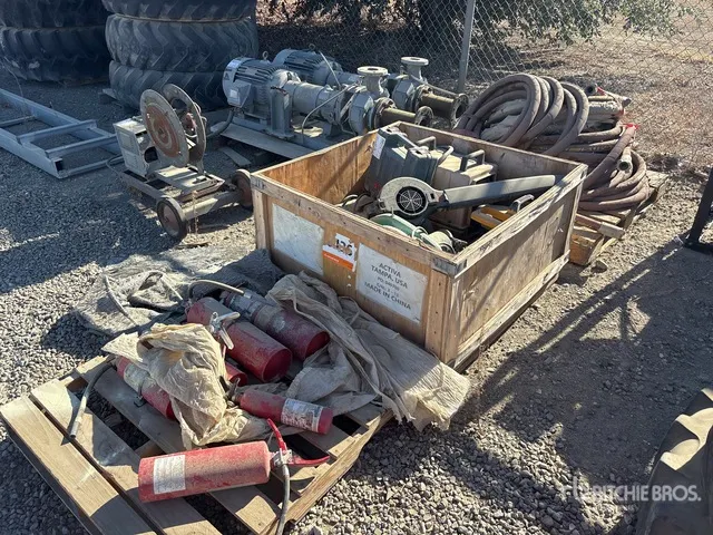 Quantity of Hoses, Table, Saws & Fire Extinguishers