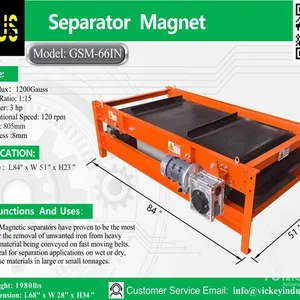 2026 Genius GSM-66IN 49 in x 89 in Separator Magnet (Unused)