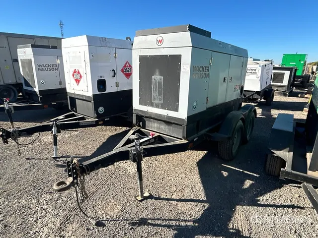 2021 Wacker Neuson G50 38 kW Mobile Generator Set (Inoperable)
