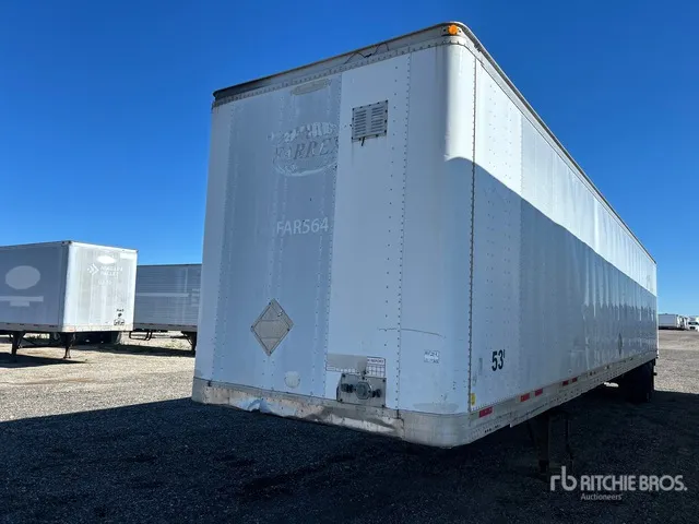 2001 Trailmobile 53 ft x 102 in T/A Van Trailer
