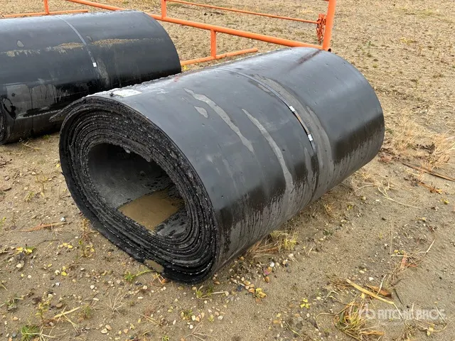 50 ft of 52 in x 1 in Rubber Matting (Unused)