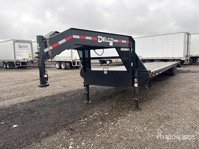 2026 Delco 14000 lb 40 ft Gooseneck Equipment Trailer