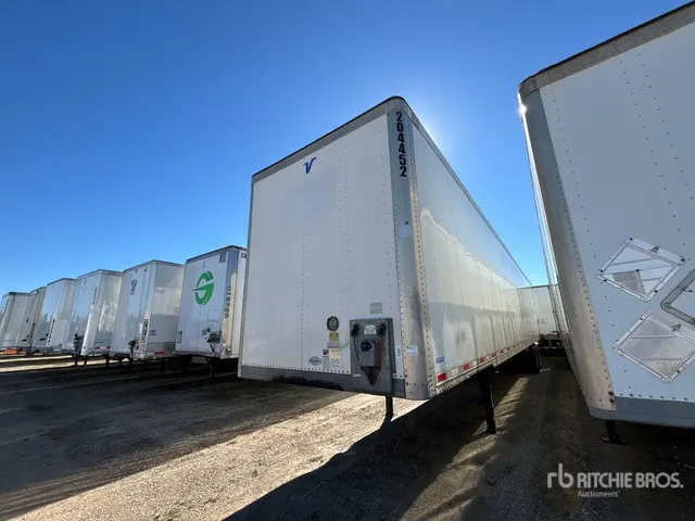 2022 Vanguard MaxCube 53 ft x 102 in T/A Van Trailer