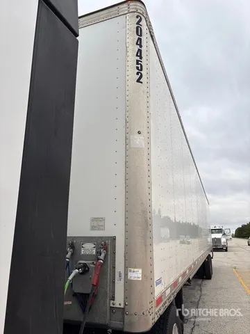 2019 Vanguard 53 ft T/A Van Trailer