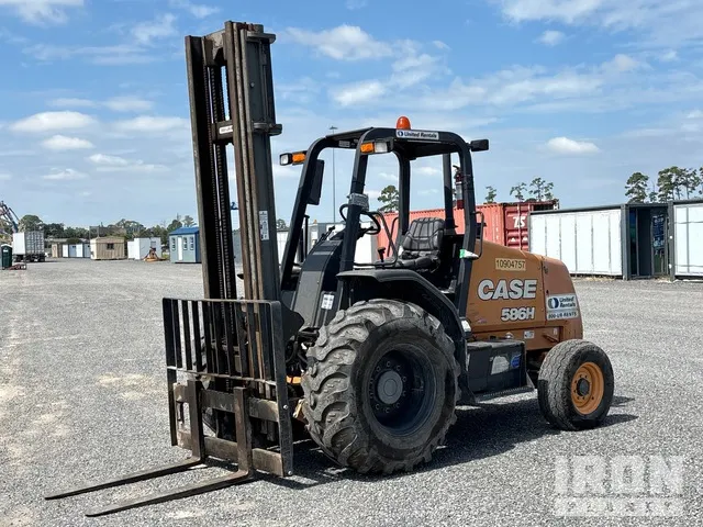 2019 Case 586H 8000 lb Rough Terrain Forklift