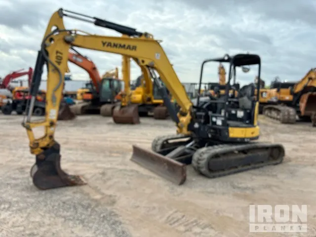 2019 Yanmar ViO55-6A Mini Excavator