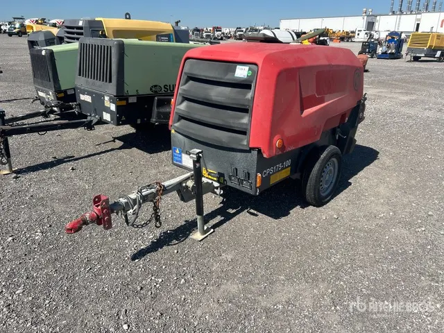 2023 Atlas Copco CPS175 175 cfm Mobile Air Compressor (Inoperable)