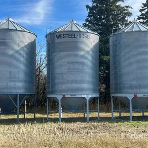 Westeel-Rosco +/- 2000 bu 6 Ring Hopper Grain Bin