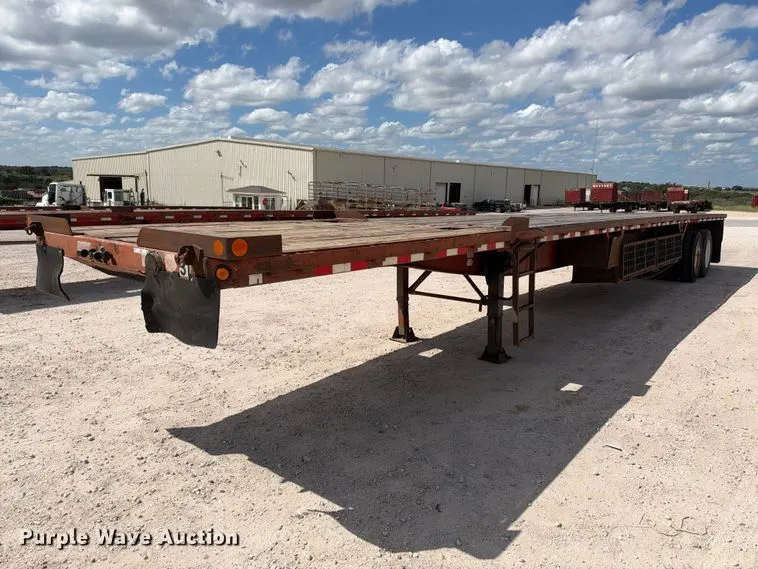 1997 Lufkin RM-ST flatbed trailer