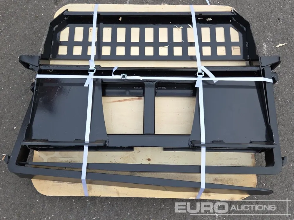 Unused 2026 Skyway Forkframe with Forks to suit 1.5T Skidsteer Loader