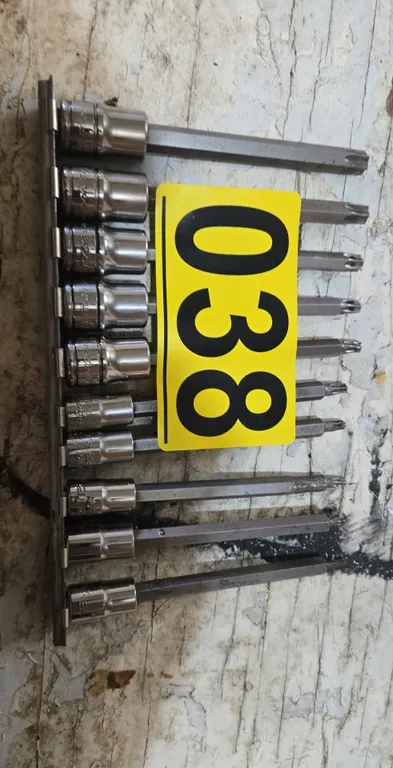 Snap on torx bits t8 to t50