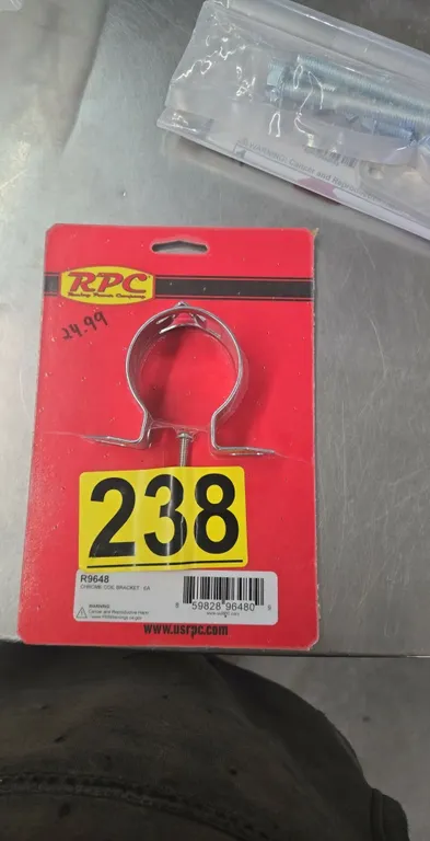 Rpc r9648 chrome coil bracket
