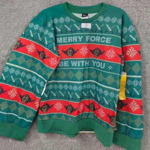 Medium Yoda Christmas Sweater