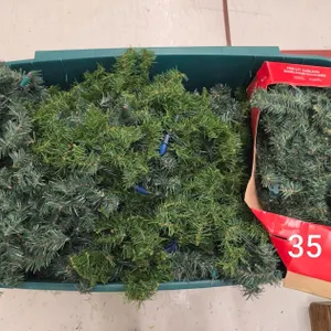 Large Lot of Christmas Garlands etc.