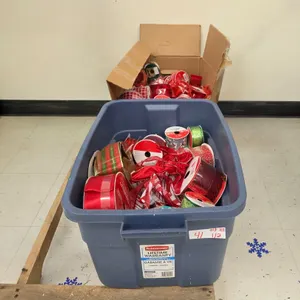 Lot of Christmas Ribbon