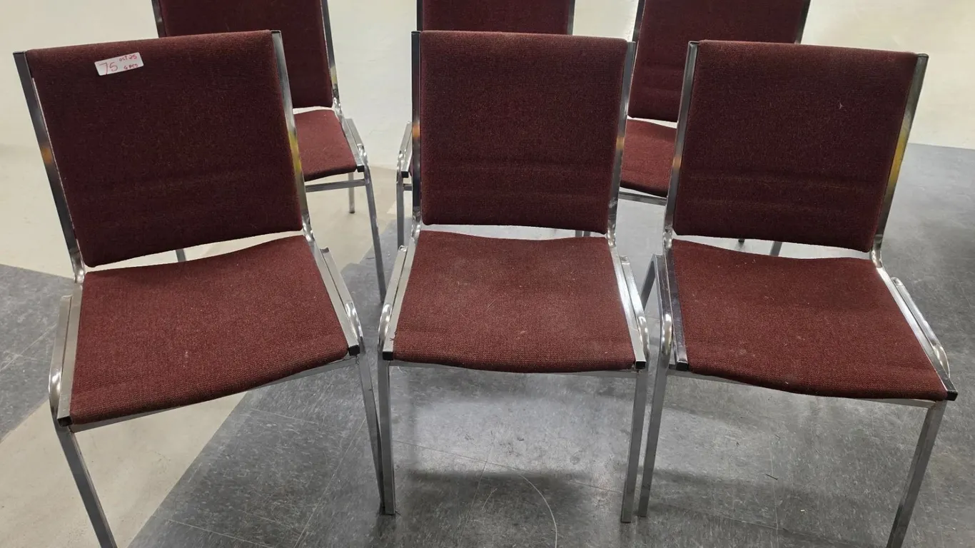 (6) Stacking Chairs