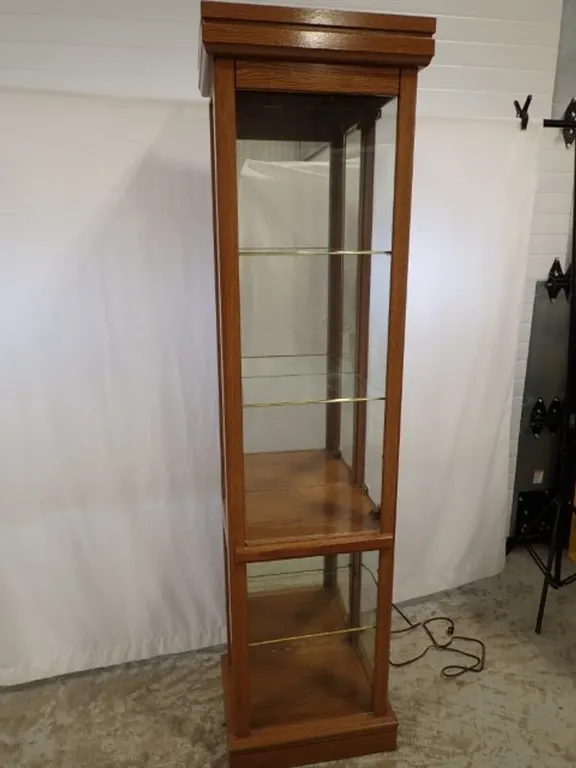 Glass Curio Display Cabinet