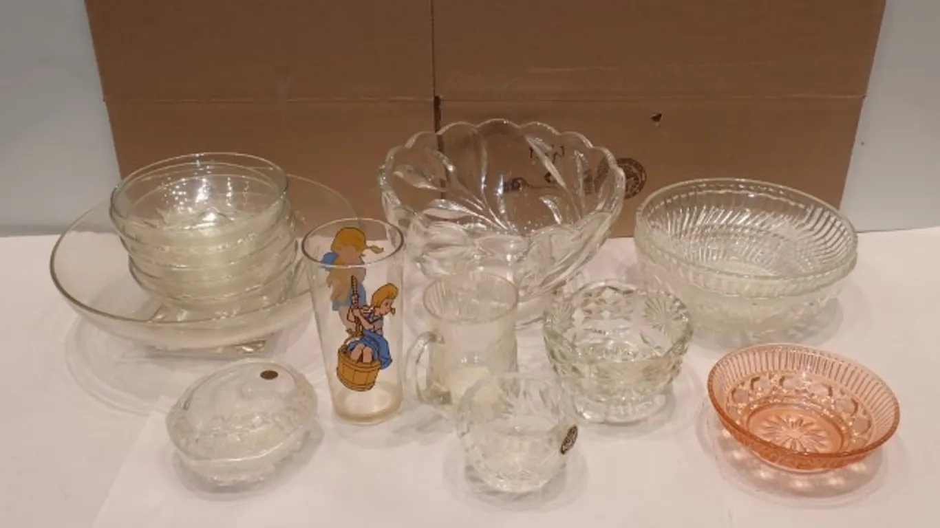 MCM Glass / Crystal Bowl Assortment