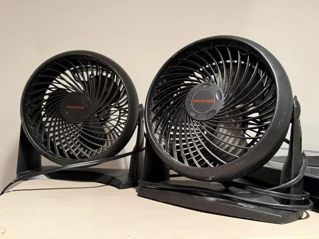 Honeywell desk fans (2)