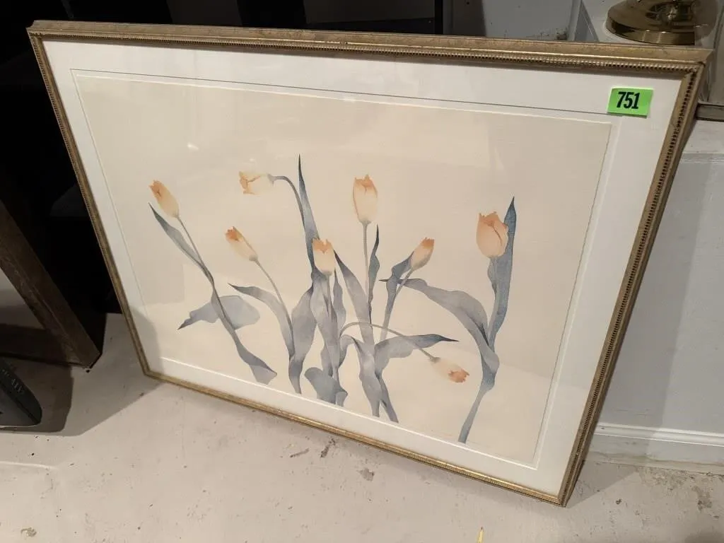 Tulip artwork
matted & framed print